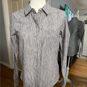 Lucky Brand Men's Striped Button-Down Shirt